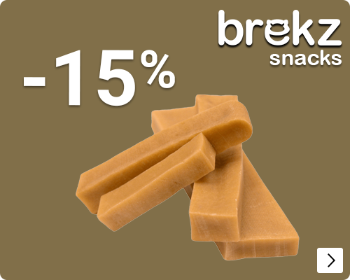 Brekz yak sticks - 15% DOG